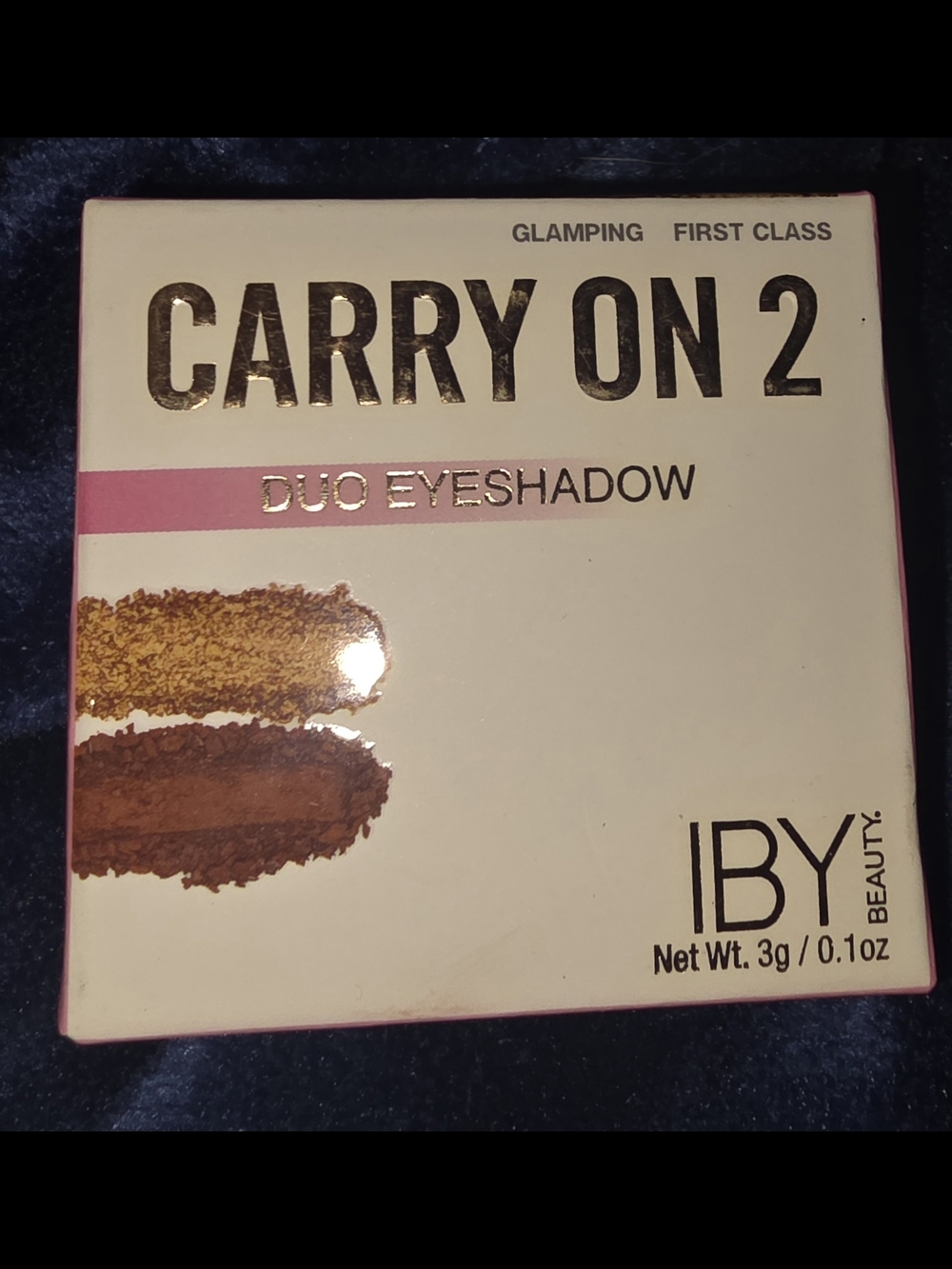 *NEW* CARRY ON 2 "GLAMPING/FIRST CLASS" Duo Eyeshadow
